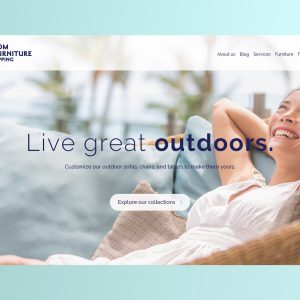 Custom Outdoor Furniture